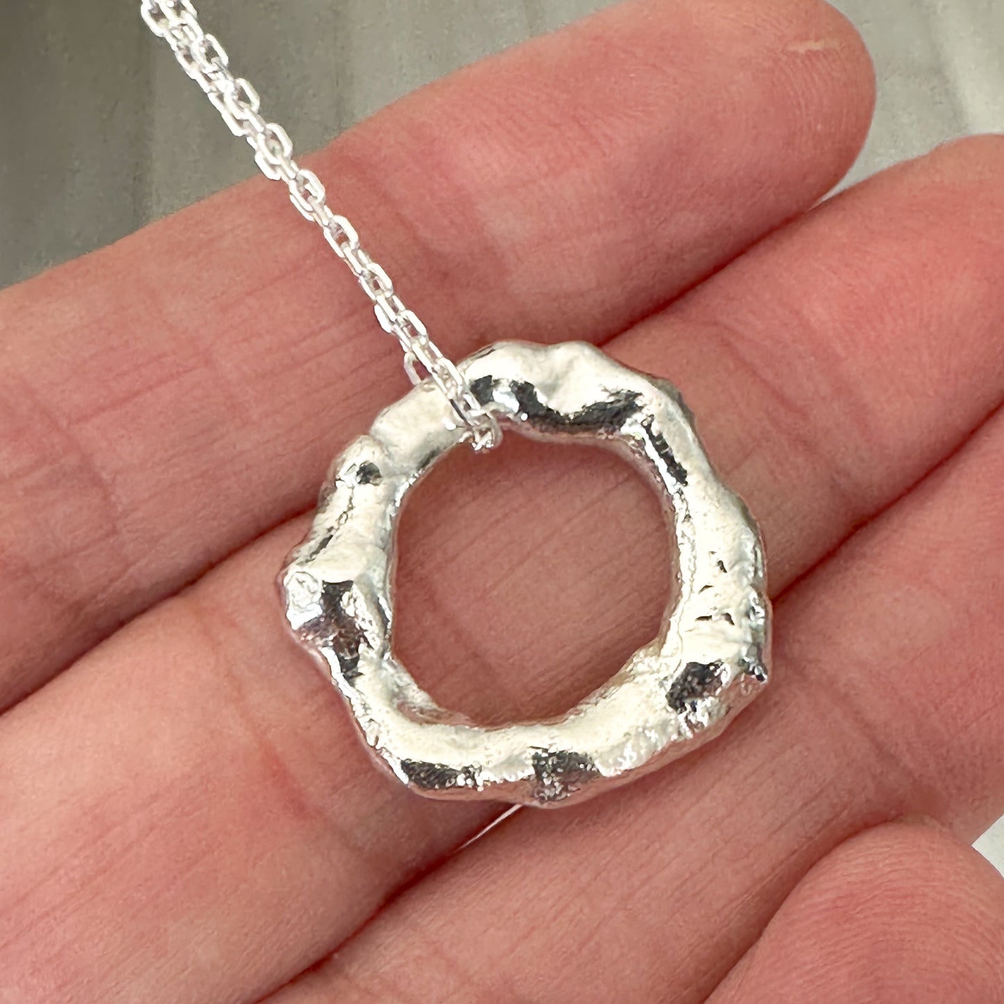 Molten Halo Necklace