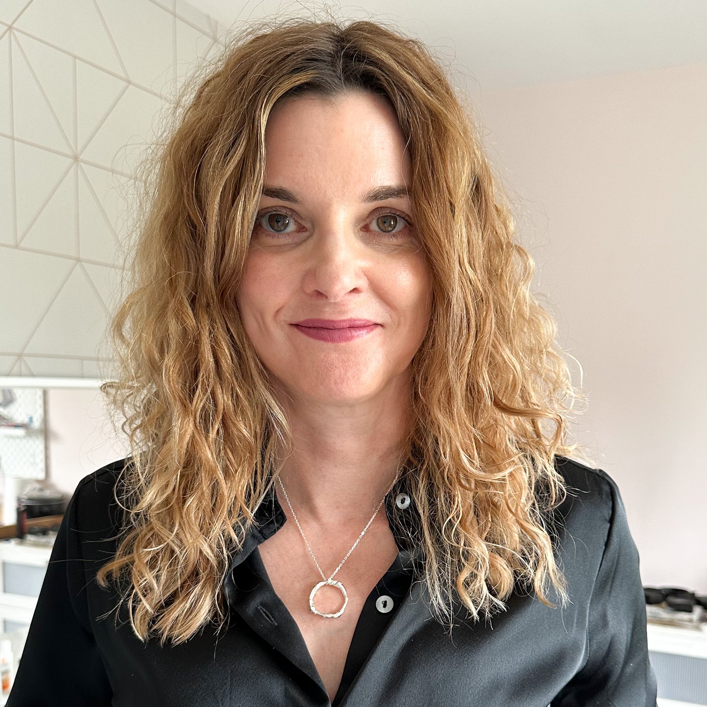 Large Molten Halo Necklace