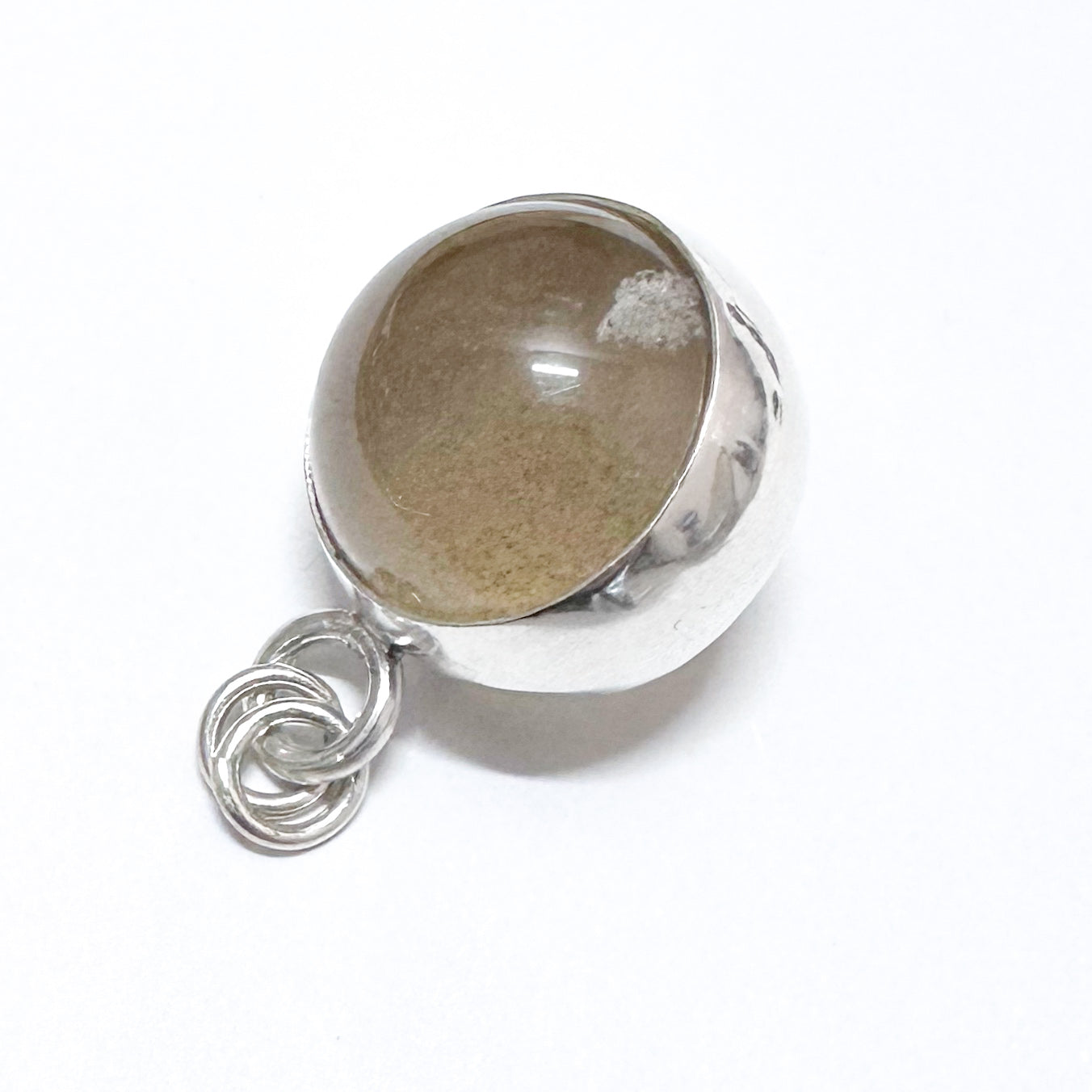 Crystal Fidget Spinner Necklace - Tigers Eye, Labradorite, Aventurine, Smokey Quartz, Hematite Quartz