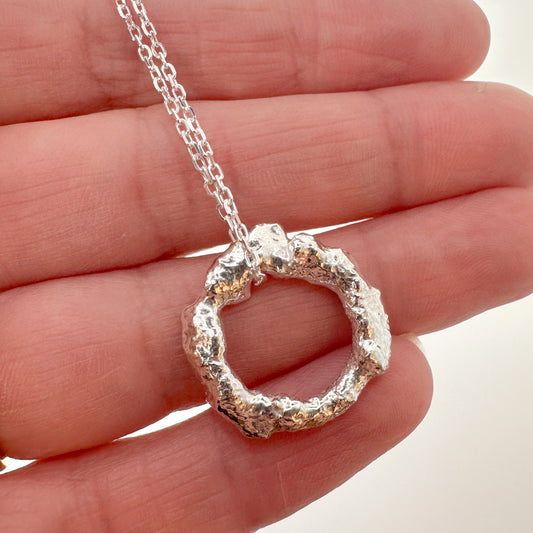 Molten Halo Necklace