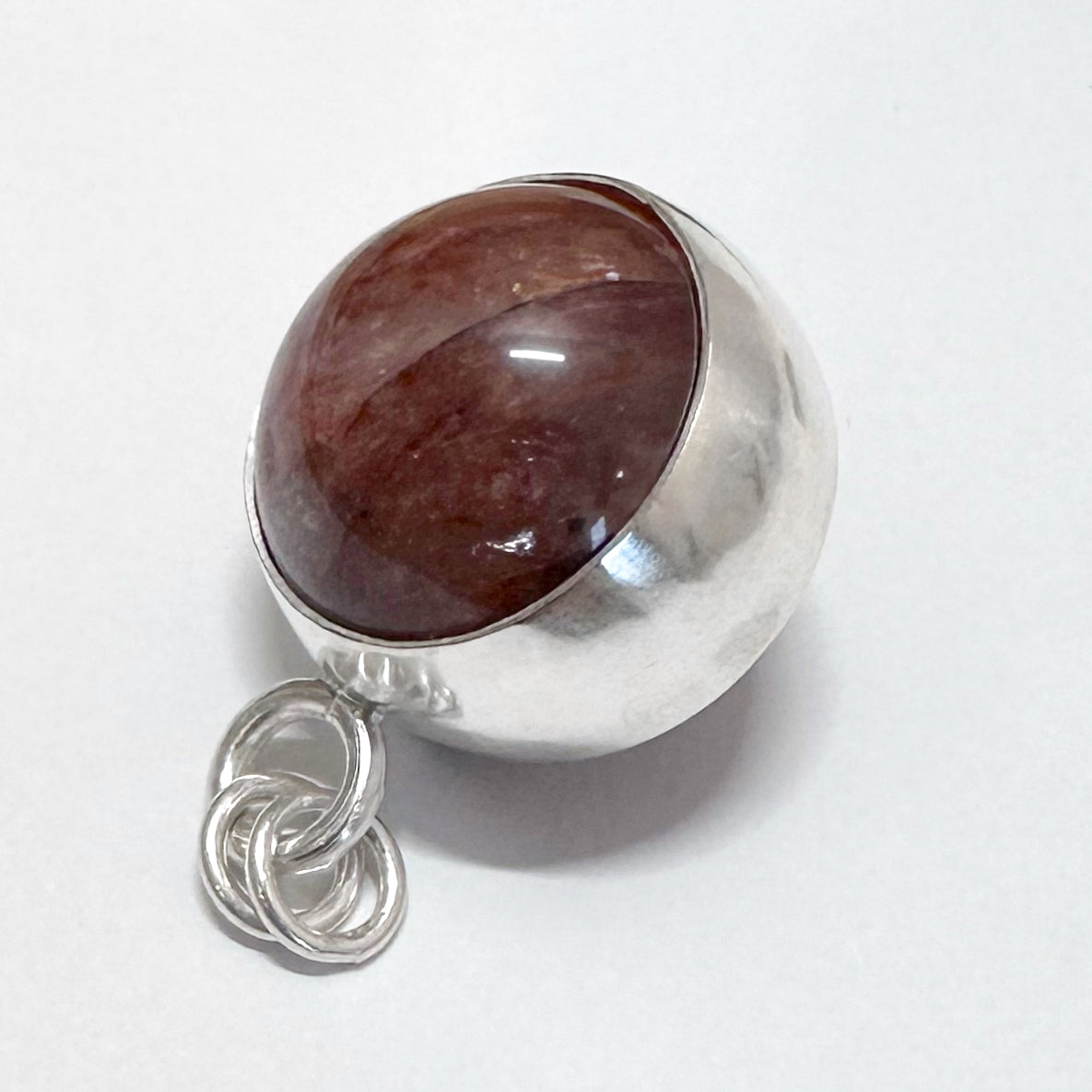 Crystal Fidget Spinner Necklace - Tigers Eye, Labradorite, Aventurine, Smokey Quartz, Hematite Quartz