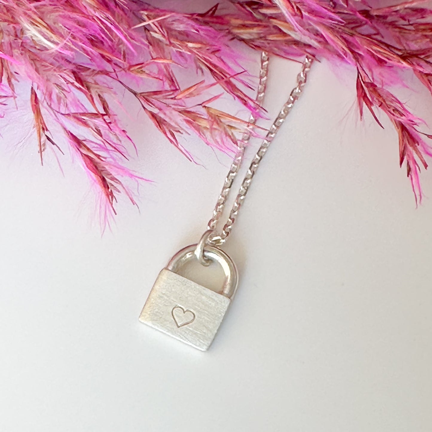 Love Lock Padlock Necklace