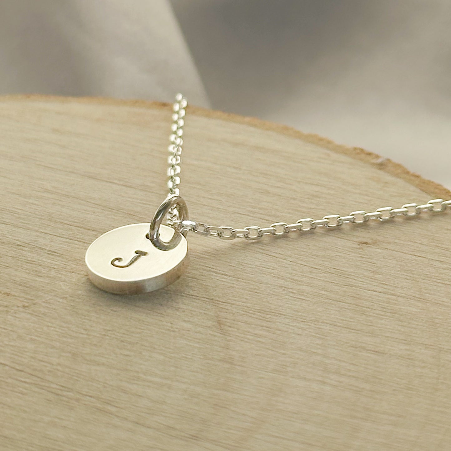 Personalised Discs Necklace - Sterling Silver