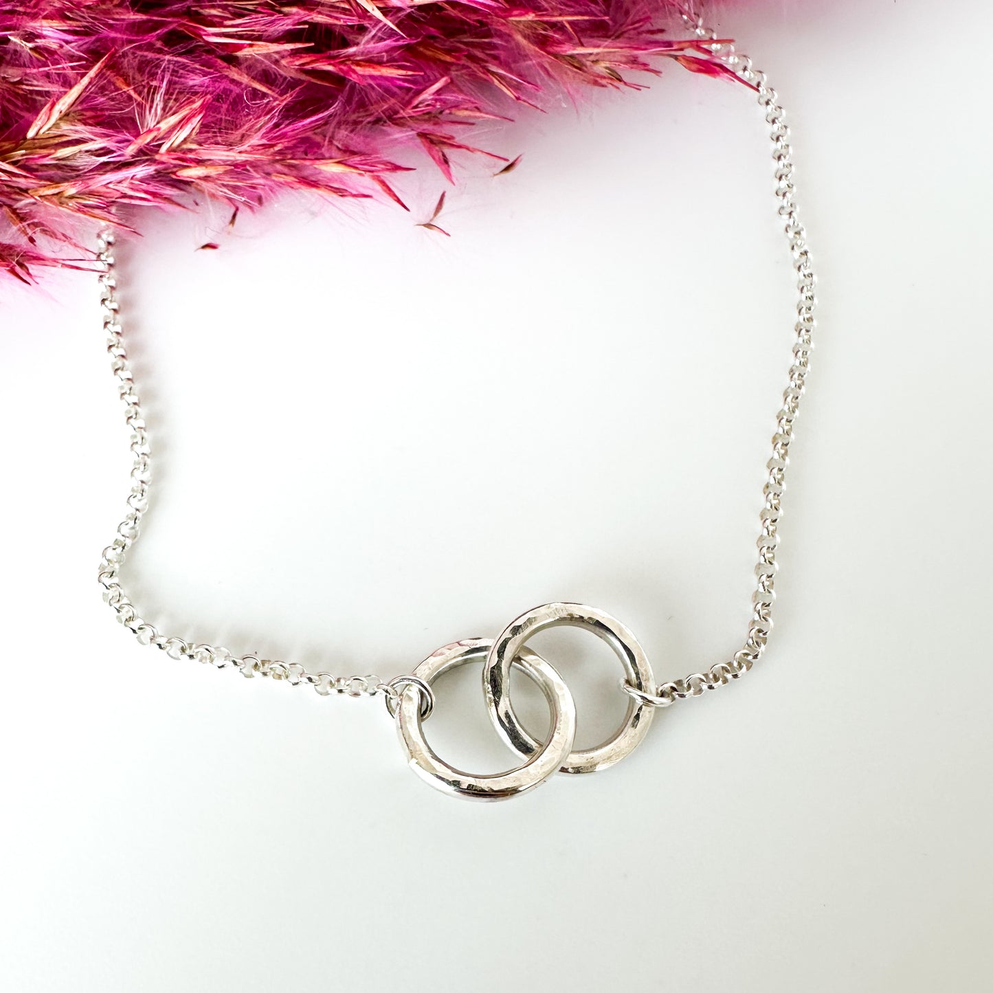 Mini Interlocking Circles Necklace