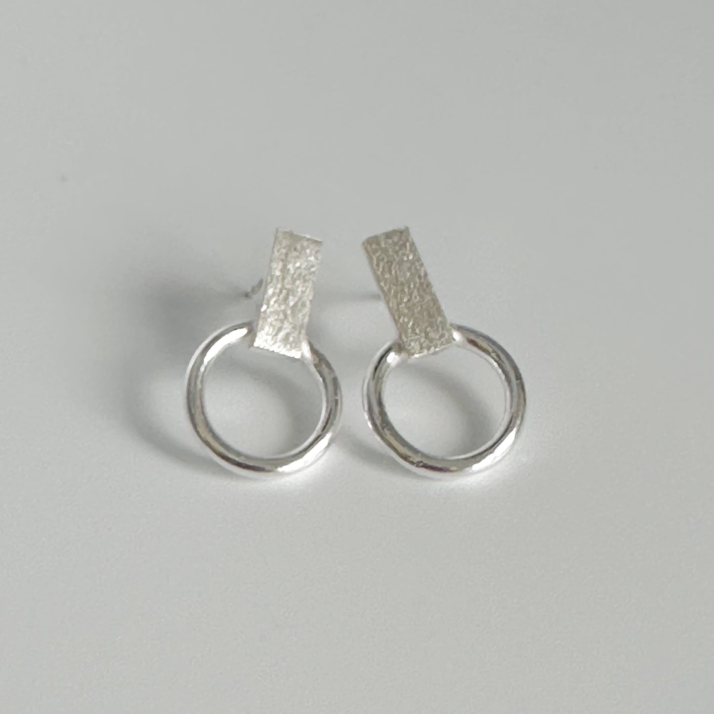 Deco Sterling Silver Earrings