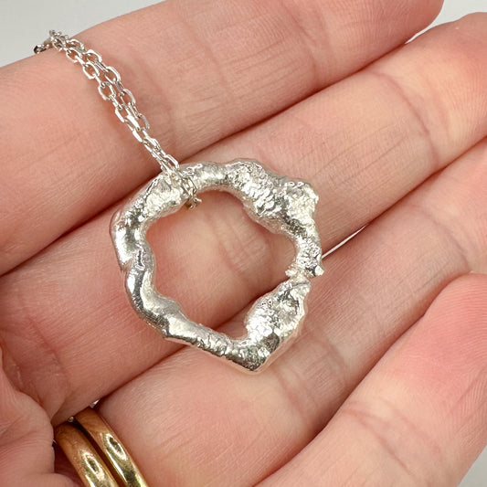 Molten Halo Necklace