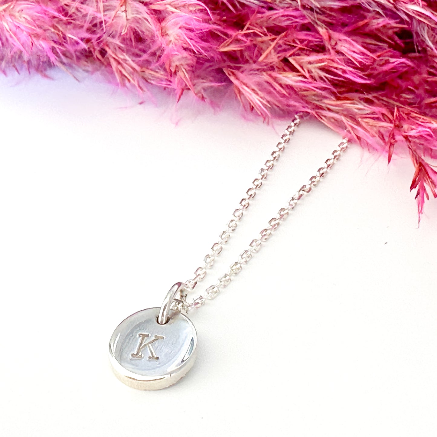 Personalised Discs Necklace - Sterling Silver