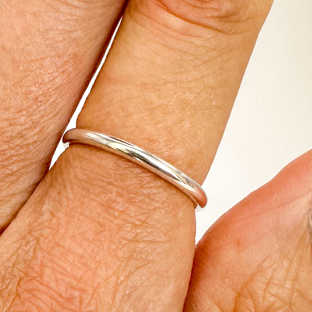 Silver Stacking Ring