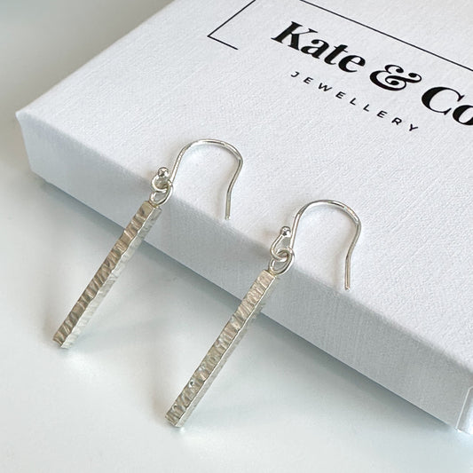 Strata Bar Drop Earrings