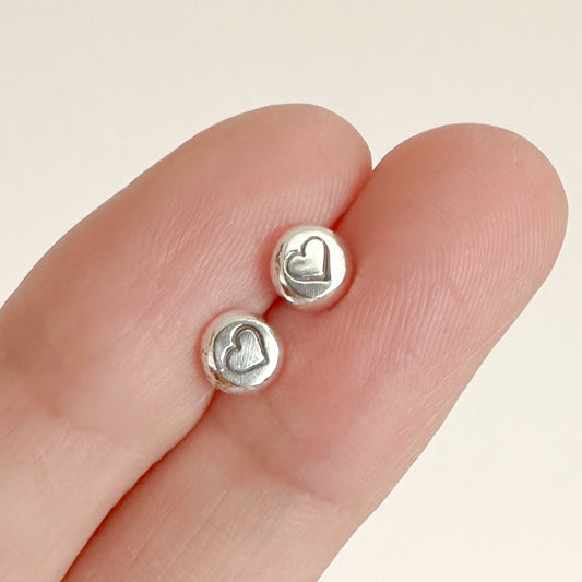 Love Pebble Earrings